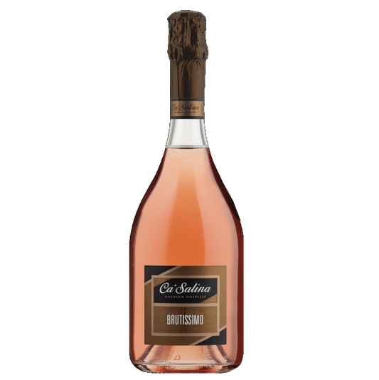 Ca Salina Rosato Manzoni Muscato Brutisimo Spumante